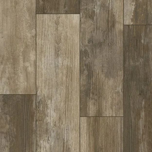 Timber Frame Vinyl Sheet - Down Home Brown