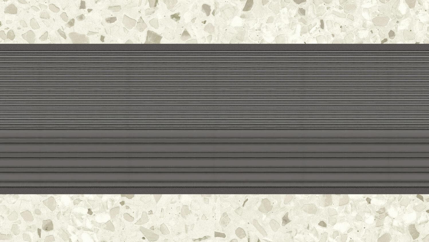 Tapiflex Stairs - Terrazzo NATURAL GREY