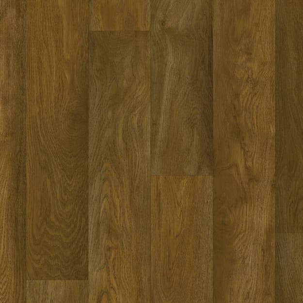 Chickasaw Oak Vinyl Sheet - Cocoa Brown