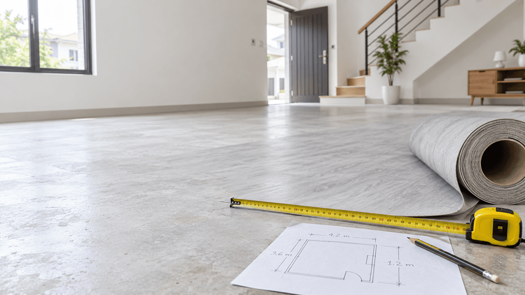 How Much Vinyl Sheet Flooring Do I Need? Measuring It Right in Malaysia